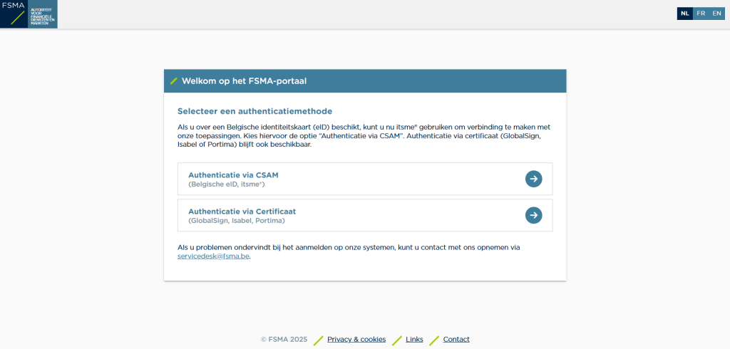 Authenticatie Authenticatie