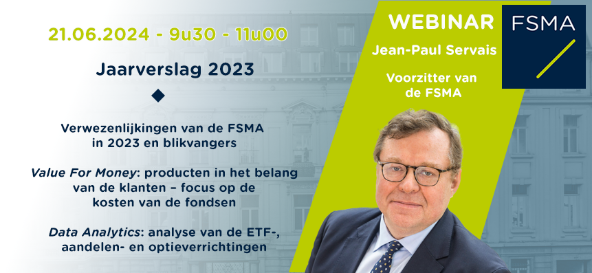 Webinar 21 juni 2024 - Jaarverslag van de FSMA 2023 Webinar 21 juni 2024 - Jaarverslag van de FSMA 2023