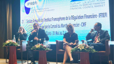Jean-Paul Servais, Chairman of the FSMA present on the 21st annual meeting of IFREFI in Tunis