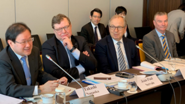 Jean-Paul Servais, the chairman of the Financial Services and Markets Authority (FSMA) and the International Organisation of Securities Commissions (IOSCO) at a meeting in Tokyo