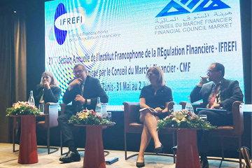 Jean-Paul Servais, Chairman of the FSMA present on the 21st annual meeting of IFREFI in Tunis