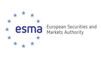 Het logo van ESMA, de Europese Autoriteit voor effecten en markten