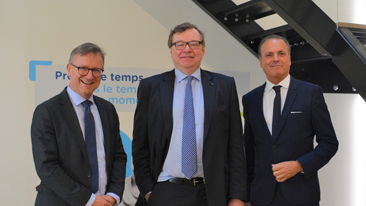 The FSMA’s chairman Jean-Paul Servais with Eduard Müller and Helmut Ettl, executive directors of the Austrian Financial Market Authority (FMA) The FSMA’s chairman Jean-Paul Servais with Eduard Müller and Helmut Ettl, executive directors of the Austrian Financial Market Authority (FMA)