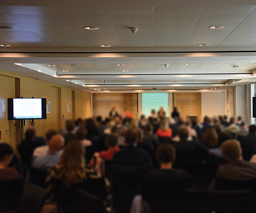 Compliance officers : une photo prise lors du Compliance Day 2019, une conférence annuelle consacrée à des thèmes d'actualité présentant un intérêt pour les compliance officers en Belgique