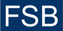 The logo of the FSB, the Financial Stability Board