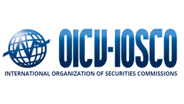 Le logo de l'OICV-IOSCO, l'organisation internationale des contrôleurs boursiers